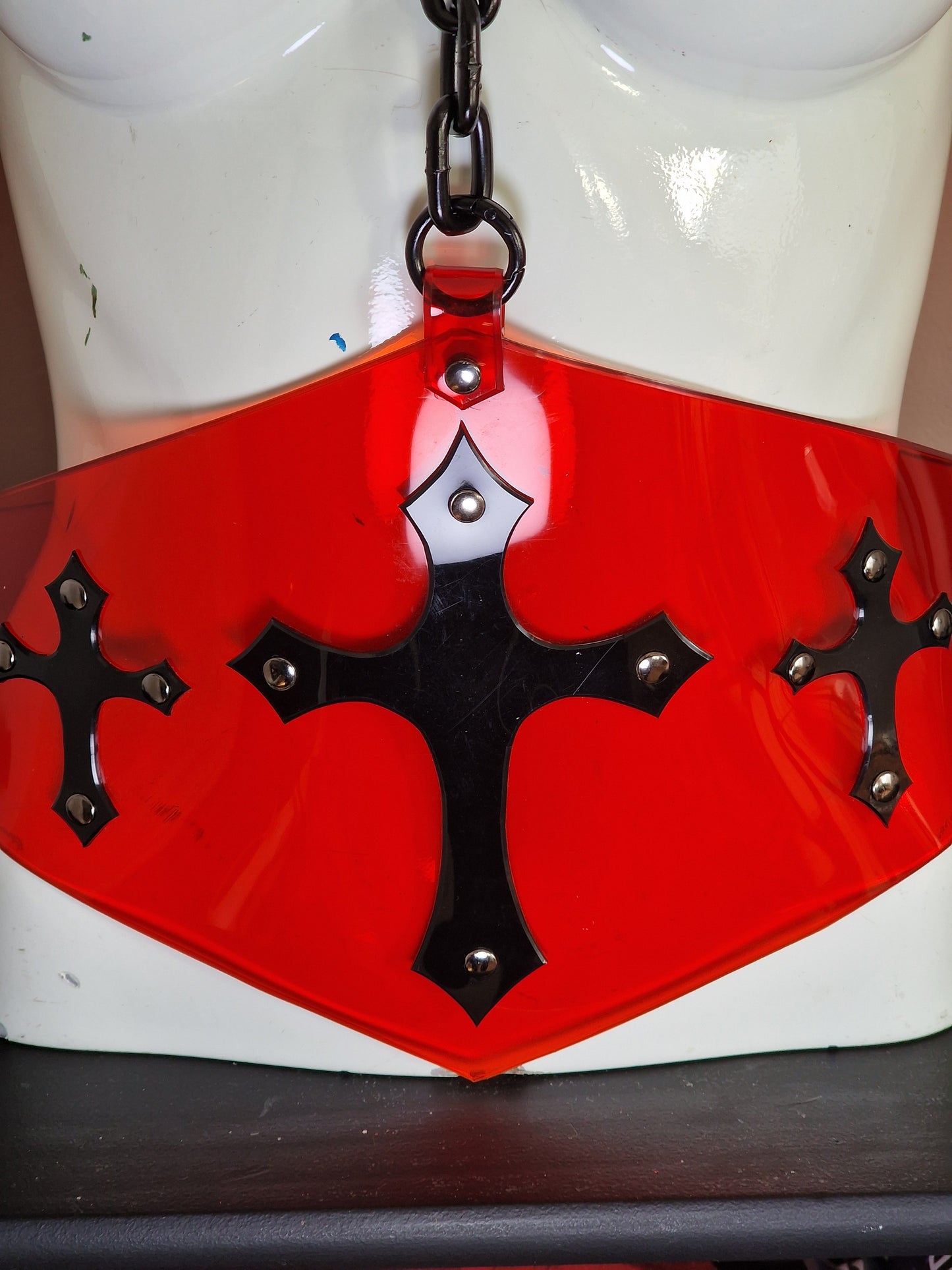 Sinner - Cross Belt and Choker