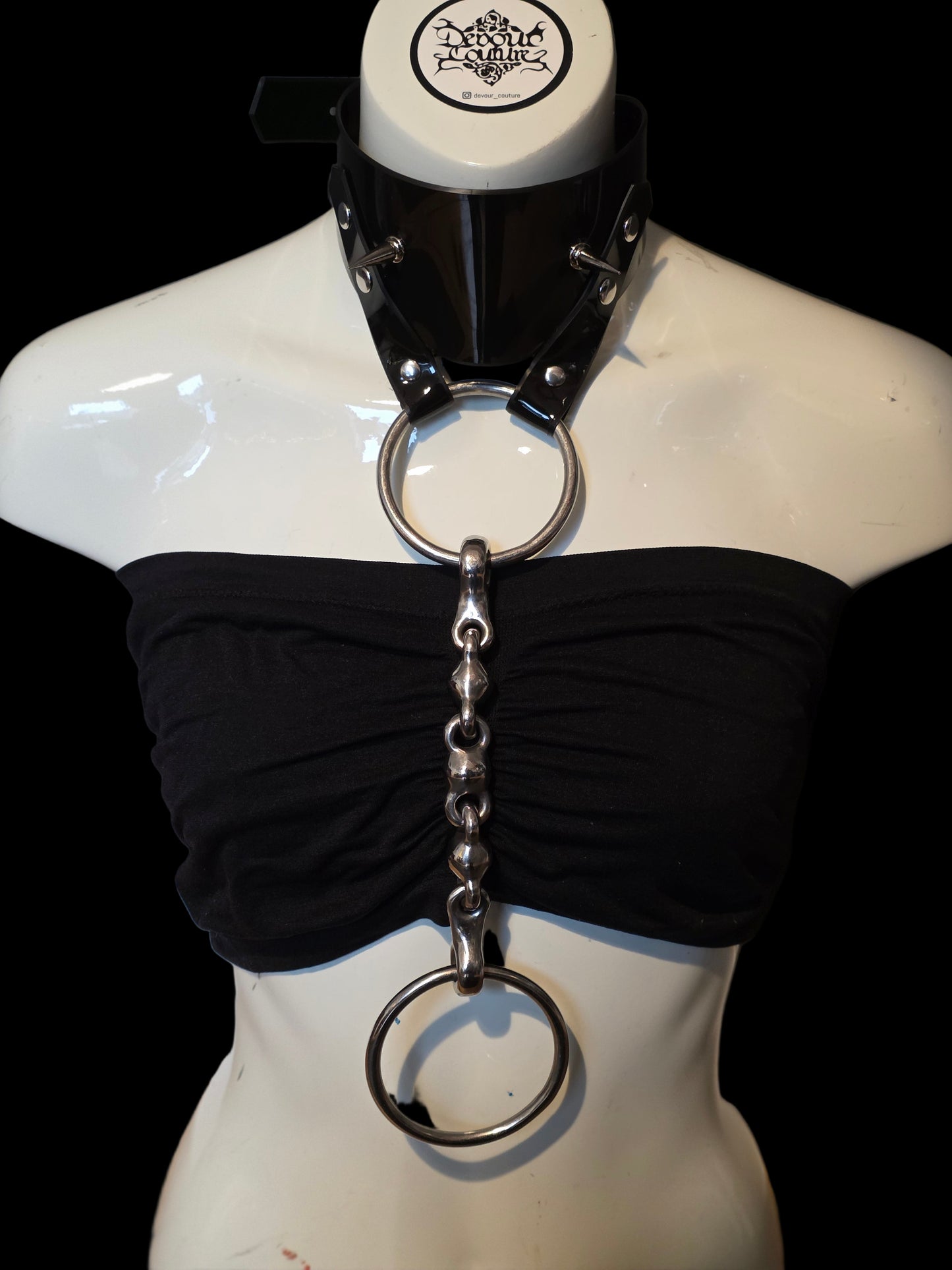 Spiked Horse Bit Choker
